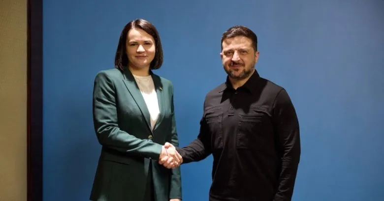 Зеленський зустрівся з Тихановською: підтримка білоруської опозиції