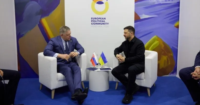Зеленський та Фіцо обговорили співпрацю на саміті в Єревані
