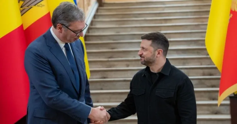 Зеленський обговорив з Вучичем відновлення переговорів про зону вільної торгівлі